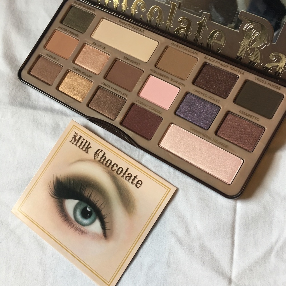 Too Faced Chocolate bar eyeshadow collection